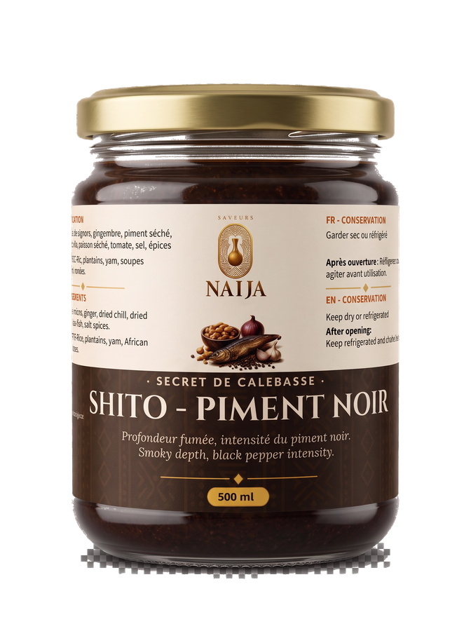 Shito Piment Noir