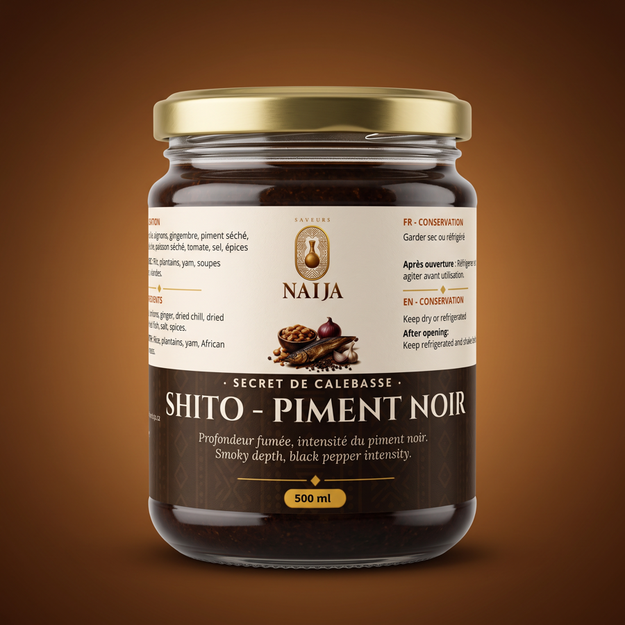 Shito Piment Noir