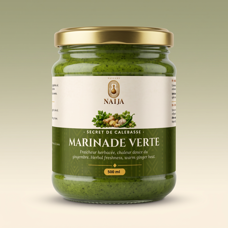 Marinade Verte
